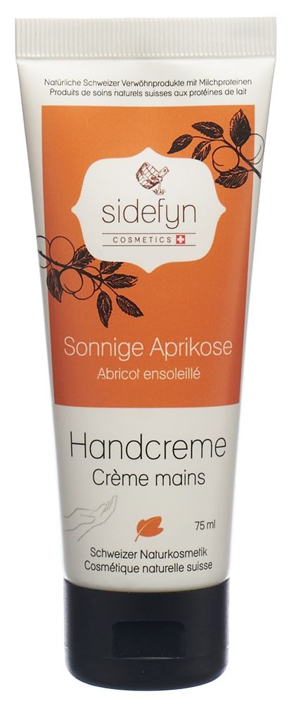 SIDEFYN Handcreme Creme sonnige Aprikose Tb 75 ml