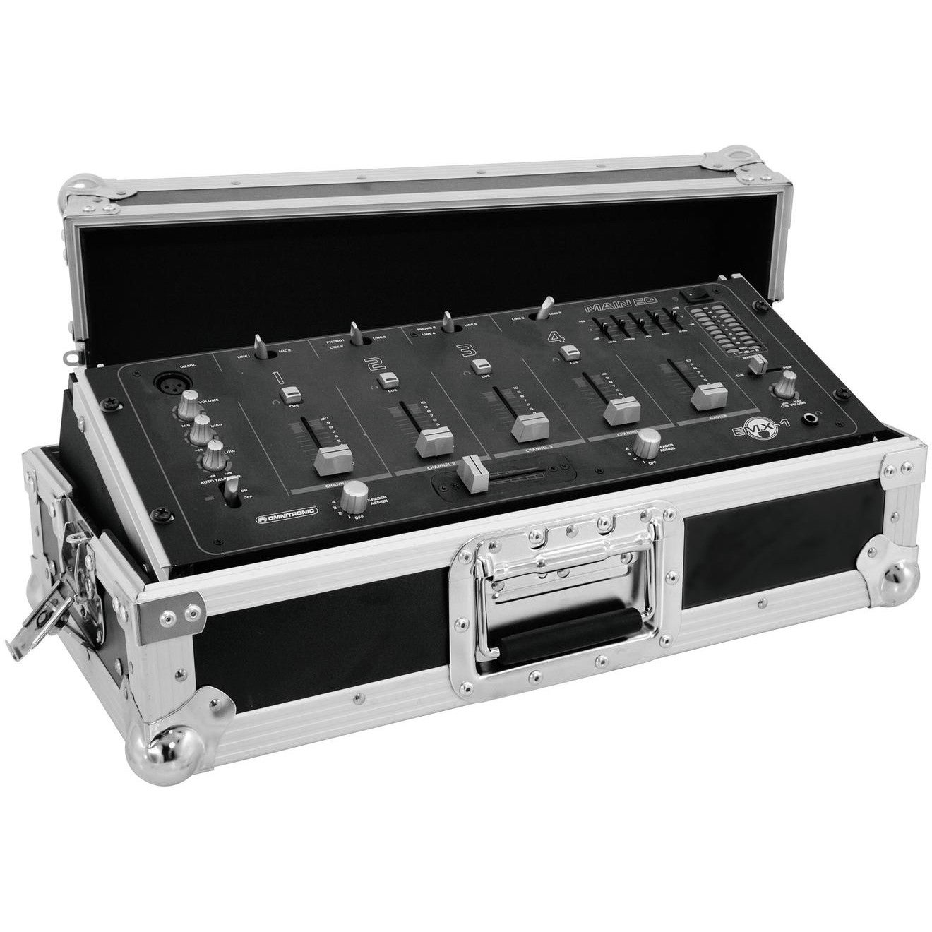 Omnitronic MCA-19 4U 19 inch topload flightcase