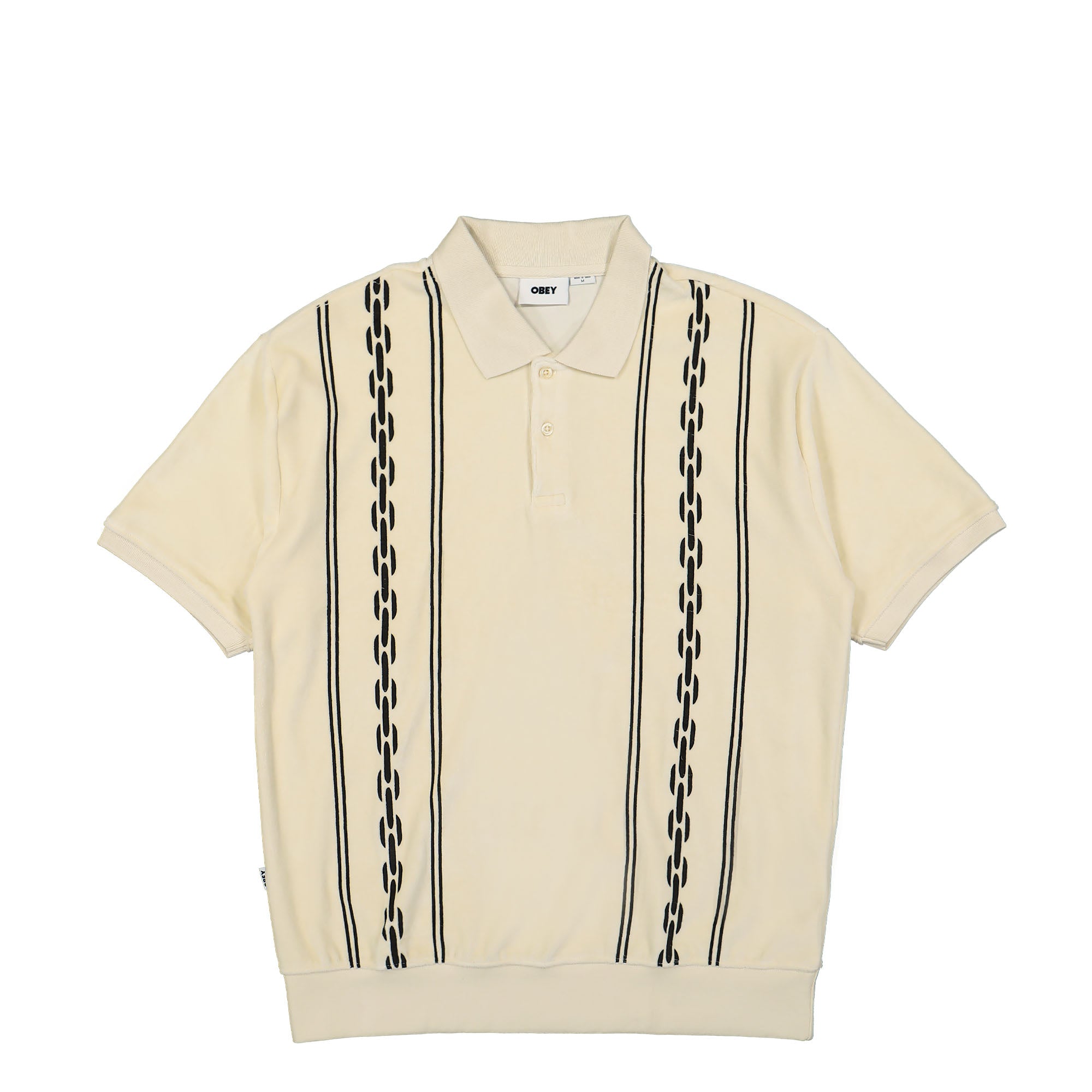 Obey<br>Pensa Velour Polo SS
