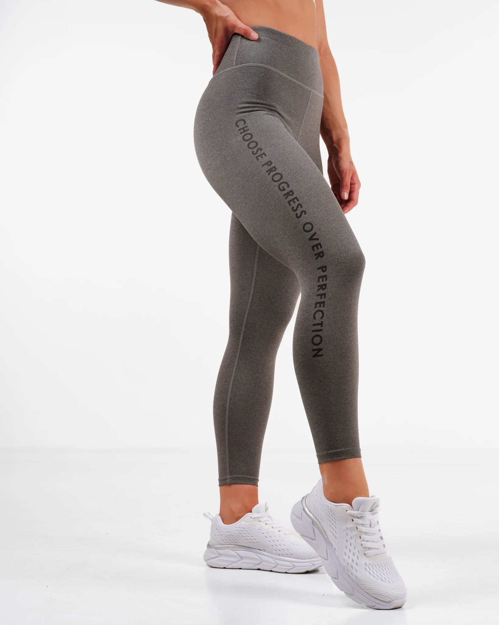 LEVITY Progress Tights Grey Melange