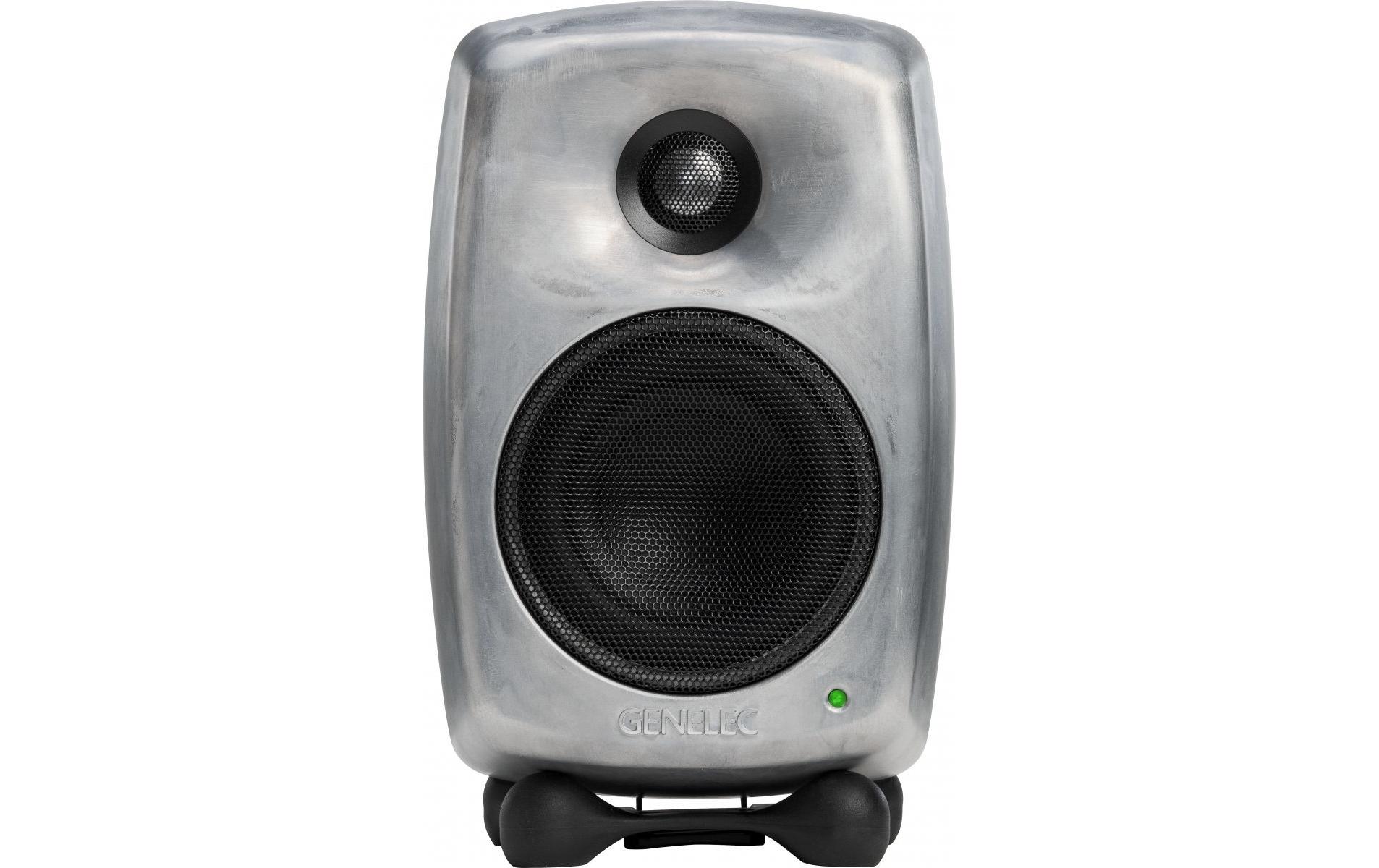 Studiomonitor 8010ARW Silber<br>Aktiver Studiomonitor, weiss