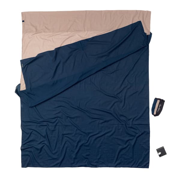 Drap sac de couchage COCOON COTON EGYPT LINER RECT DOUBLE