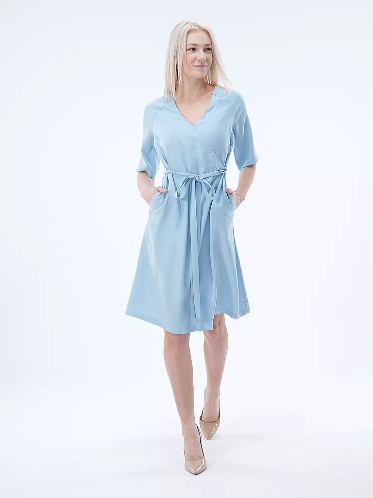 LANIUS Wickelkleid hellblau