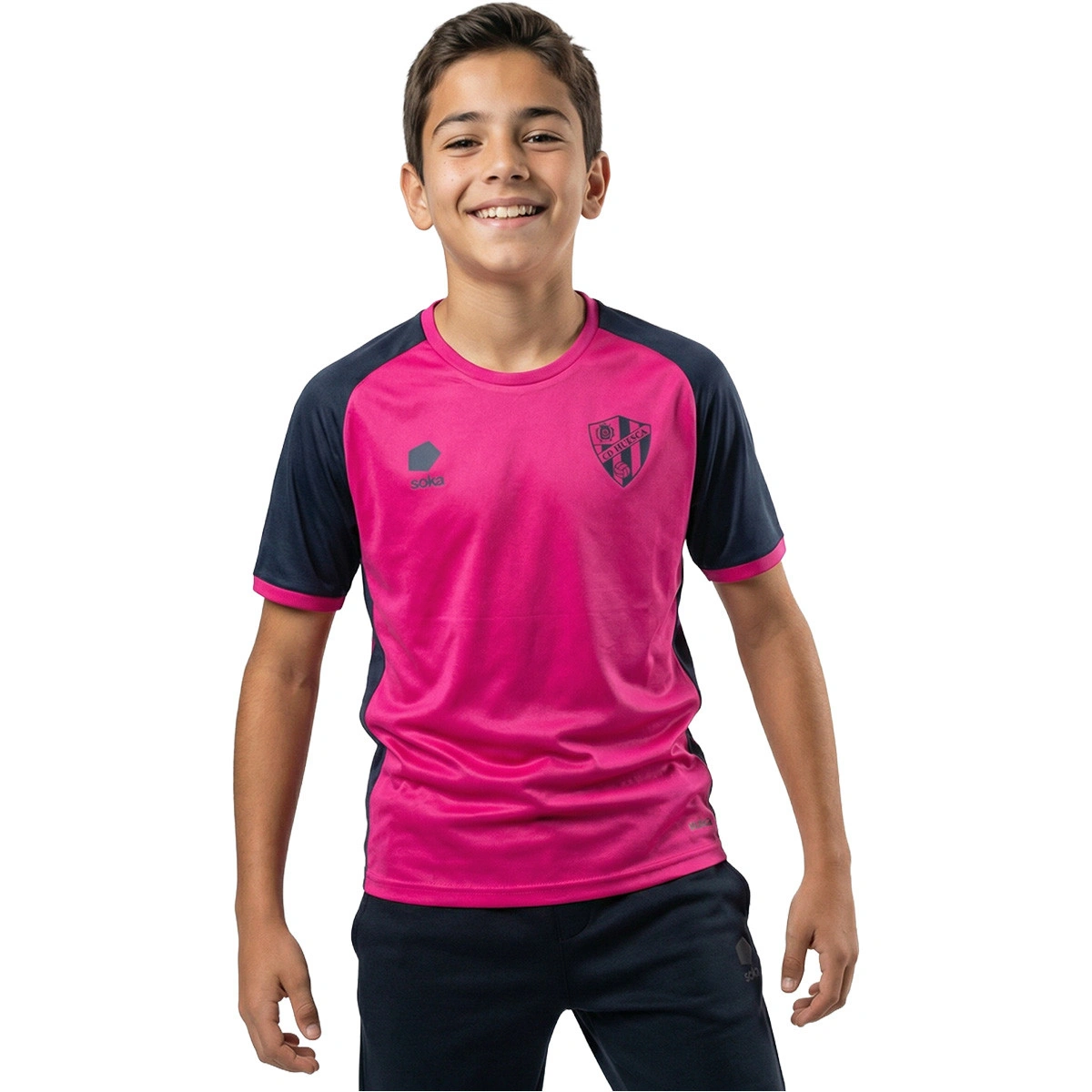 T-Shirt Soka Sociedade Desportiva Huesca Training Winter Criança 2025-2026