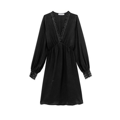 Robe femme Evangeline NOIR LA PETITE ETOILE