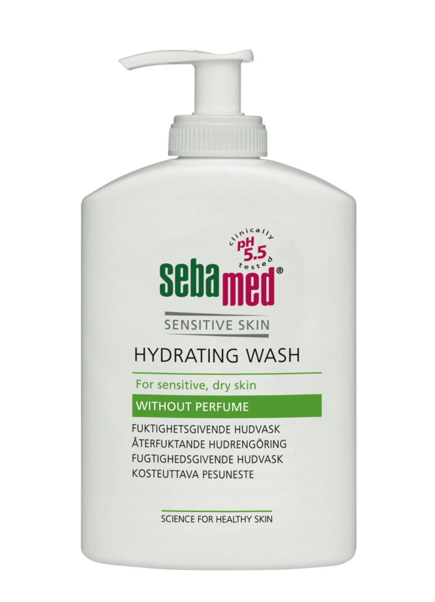 Sebamed Hydrating Wash uten parfyme 300 ml