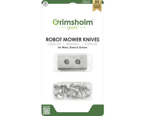 Messen voor Worx, Kress & Grouw Landxcape robotmaaiers, 12 stuks