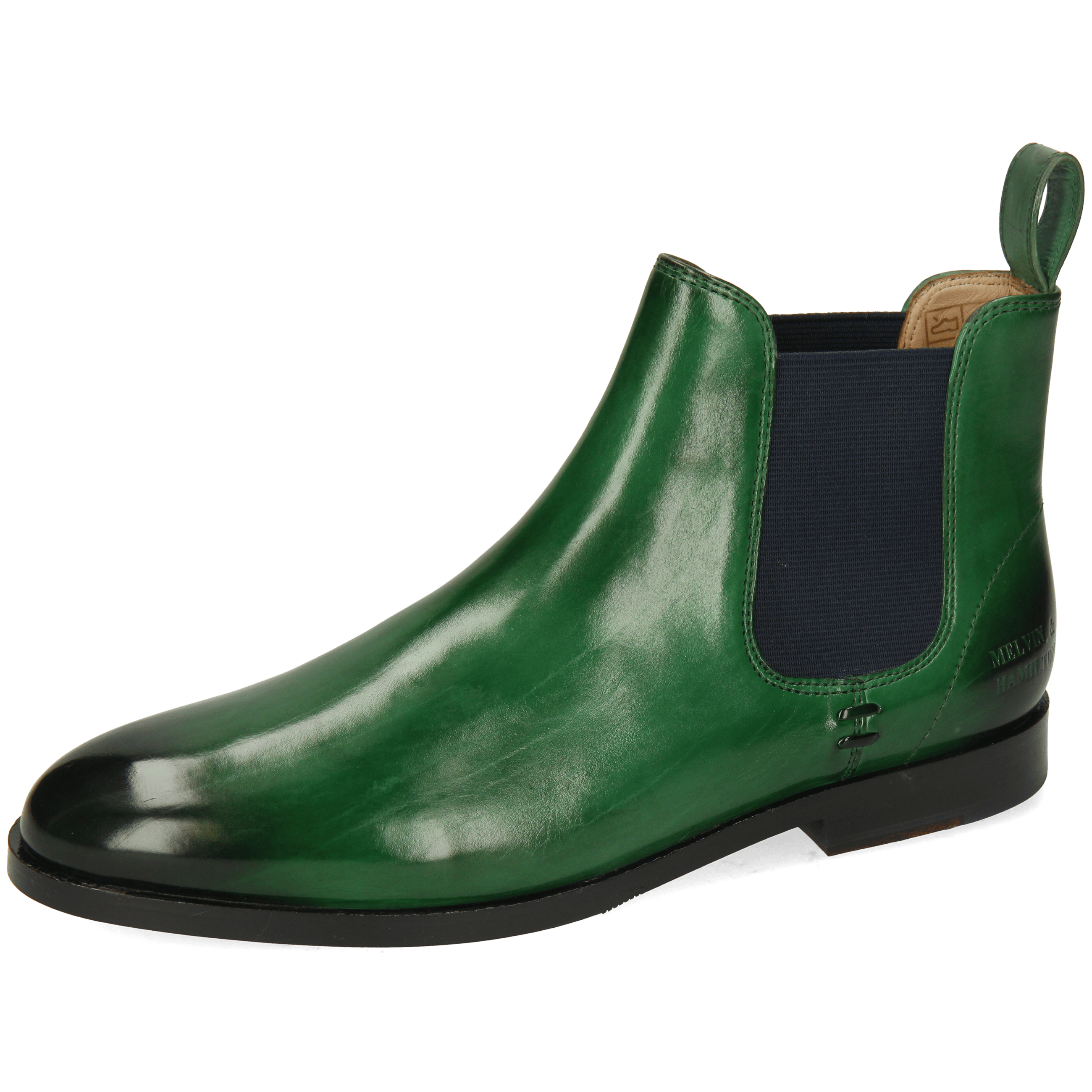 SUSAN 10 - Bottines à talon plat | Vert