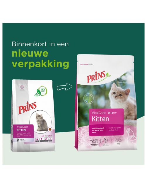 Prins Vitalcare Kitten - Kattenvoer