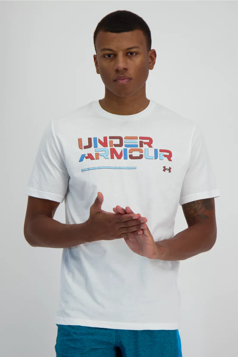 Under Armour UA Colorblock Wordmark Herren T-Shirt
