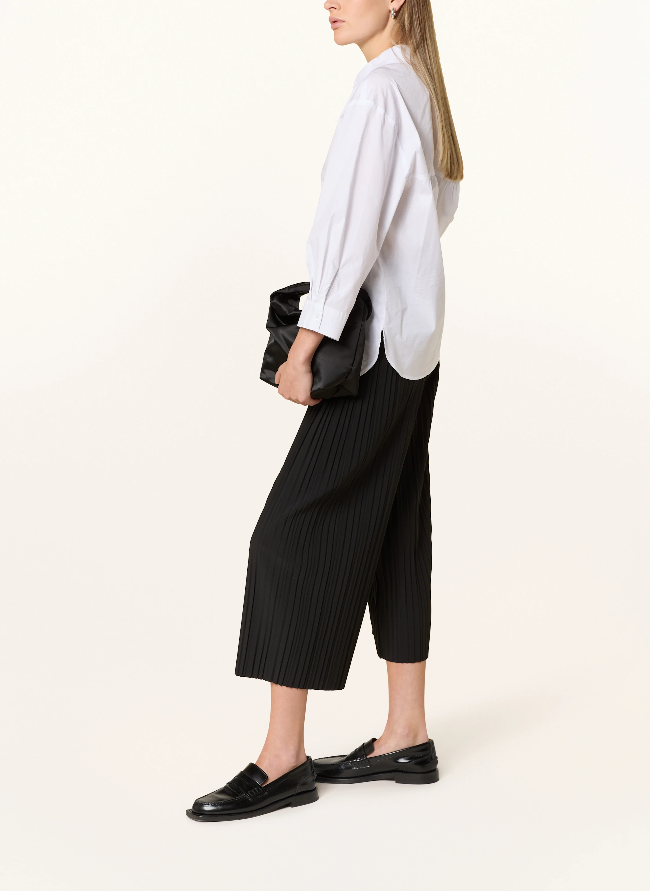 s.Oliver BLACK LABEL Culotte mit Plissees