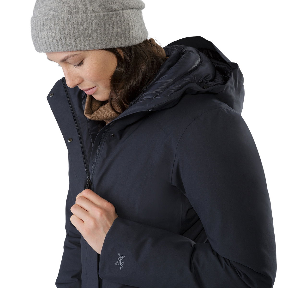 Arc'teryx Centrale Parka, dame (Black) - Spejder Sport