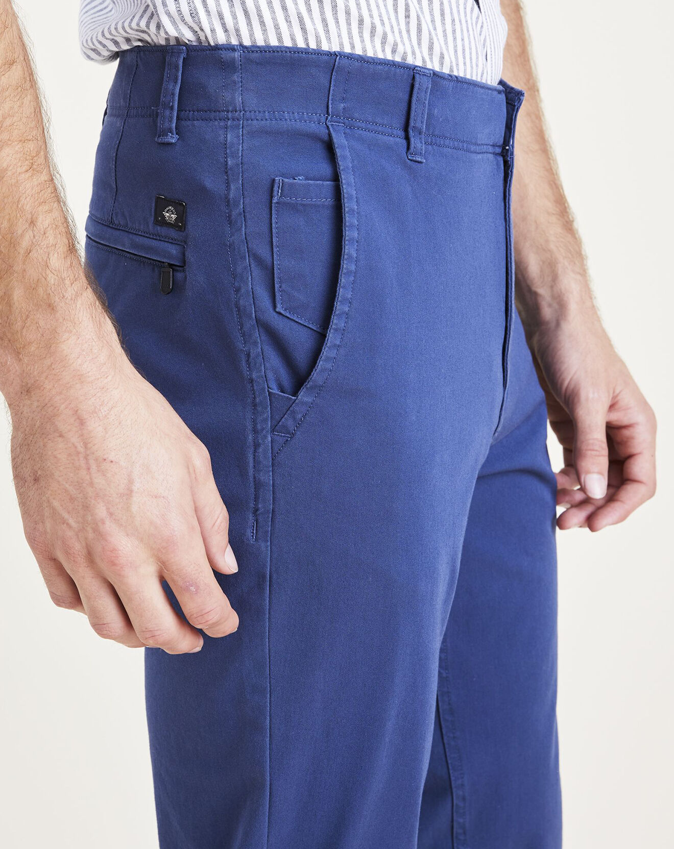 Dockers Pantalon Slim Smart 360 Flex Alpha bleu moyen