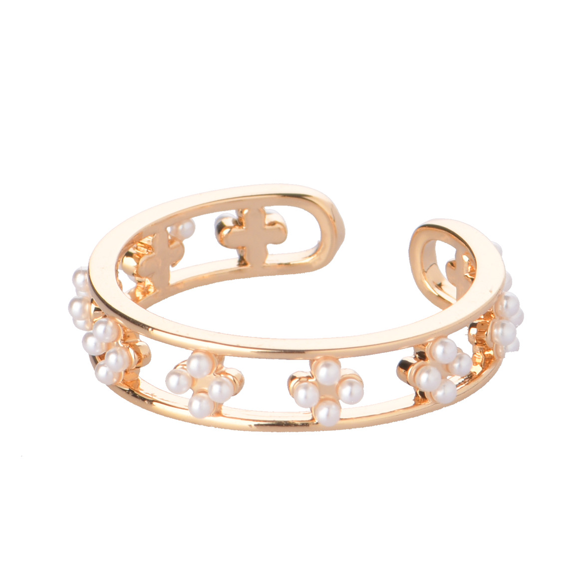 Gina Damen Ring verstellbar gold