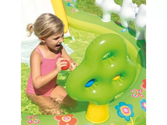 Aire de jeux gonflable Mon Jardin - Intex