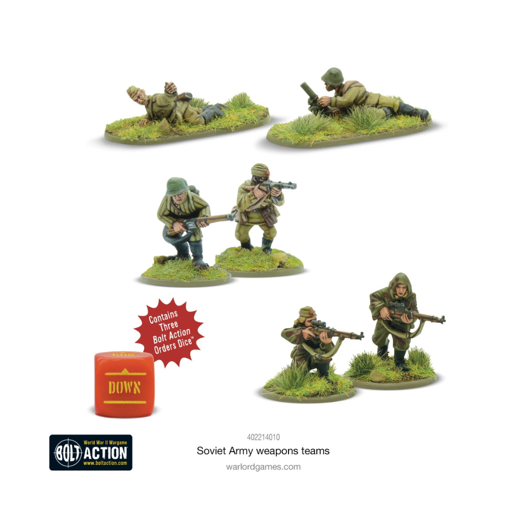 Bolt Action - Soviet Army Weapons Teams