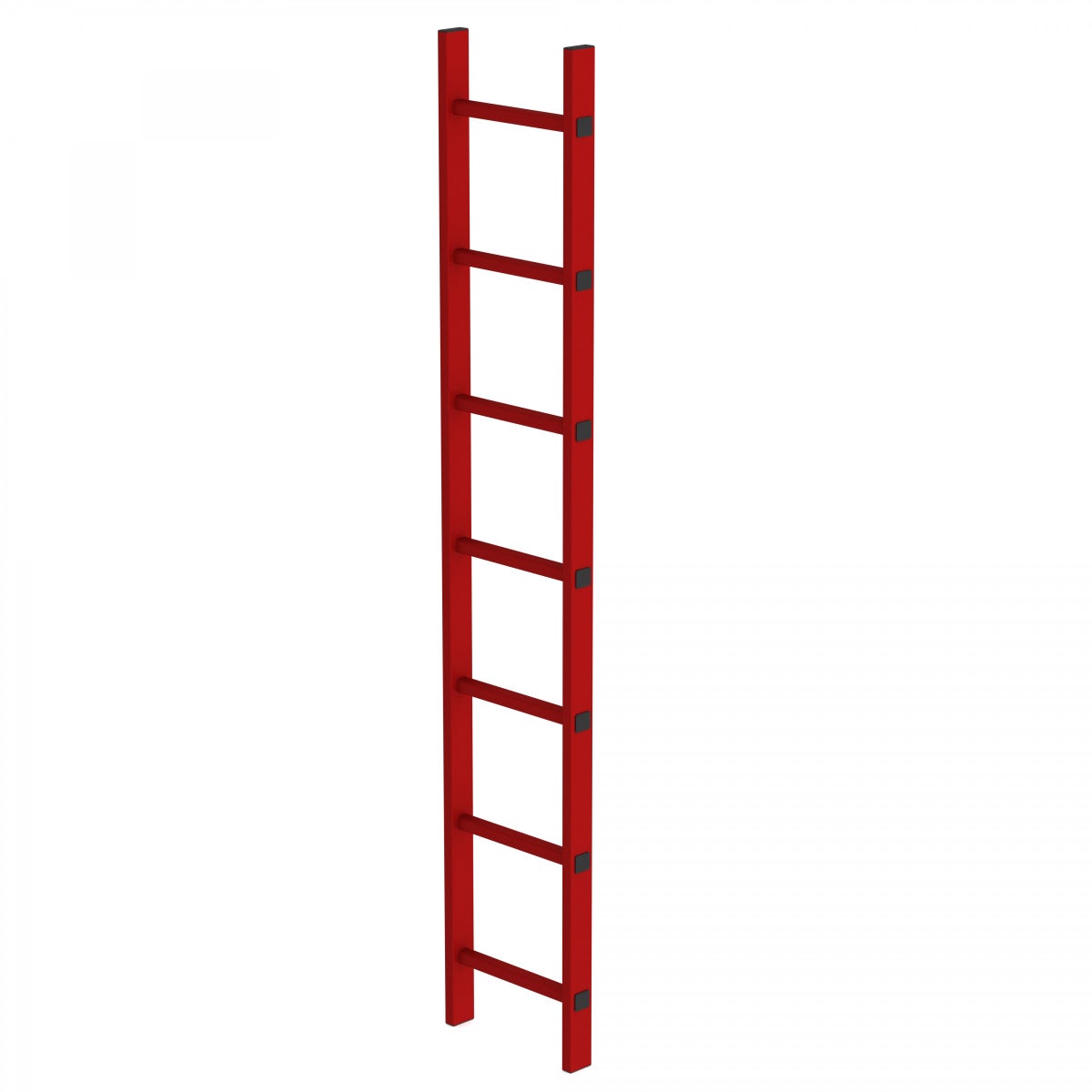 MUNK schachtladder van GVK, 300 mm breed, 15 sporten, 4,20 m lang