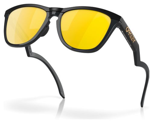 Lunettes Oakley Frogskins Hybrid Matte Black/ Prizm 24k Polarized/Ref : OO9289-0655