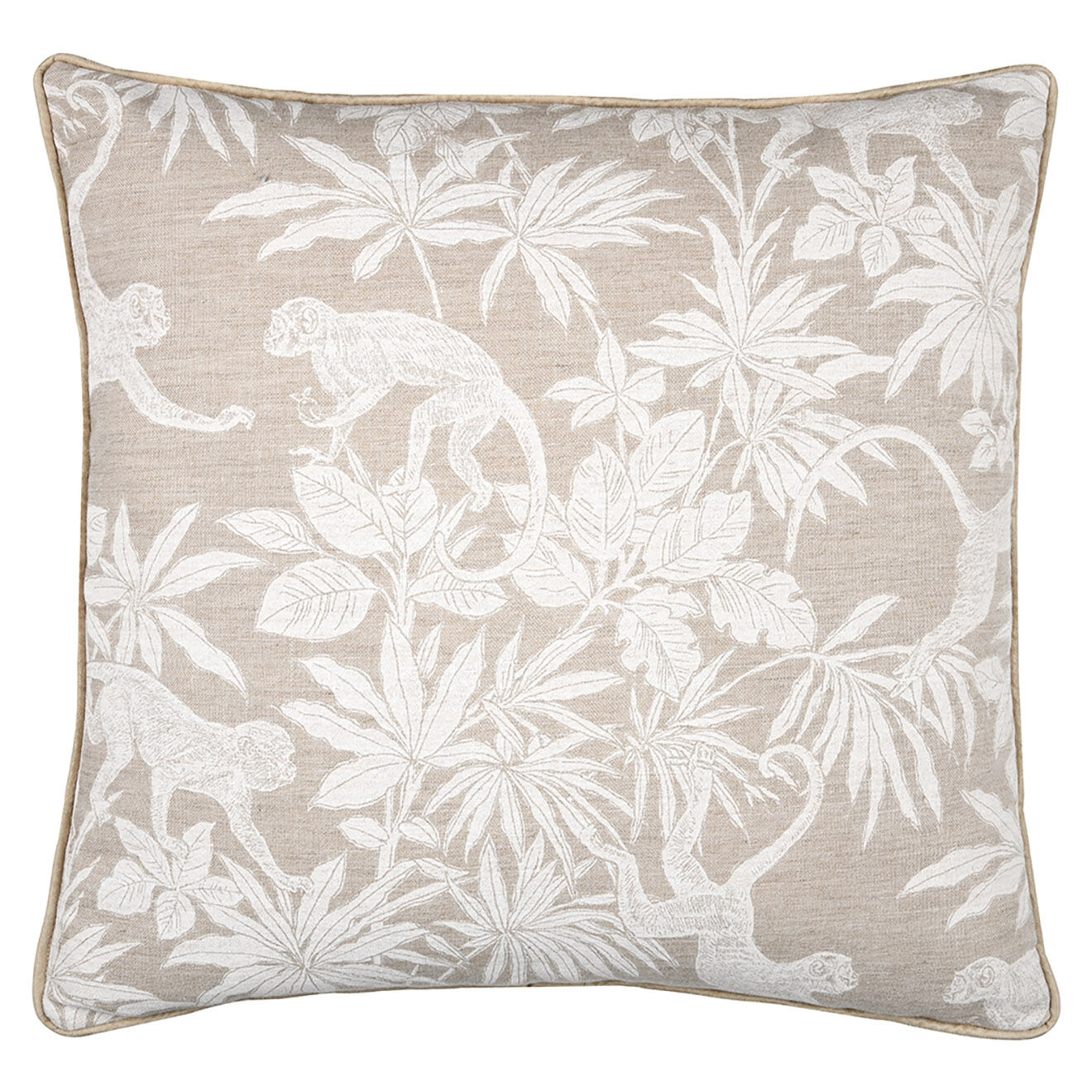 Stof Coussin Sapajou Solveig blanc mat - 50x50 cm