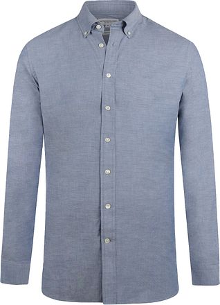 McGregor Overhemd Oxford Blauw MM242.6001.01-2100 kopen