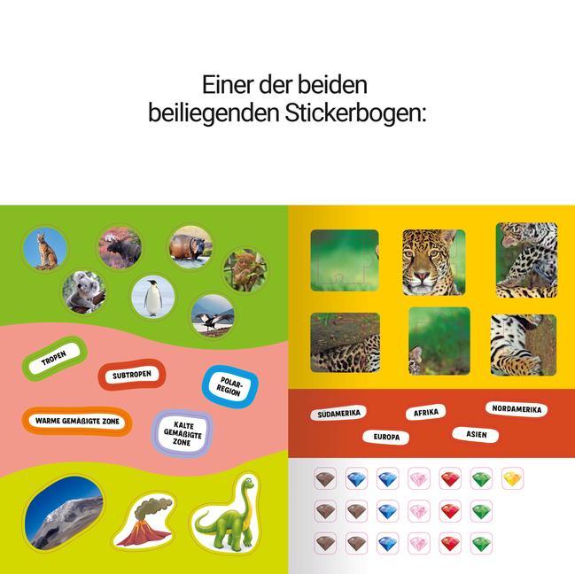 Guinness World Records Stickern und Rätseln: Planet Erde