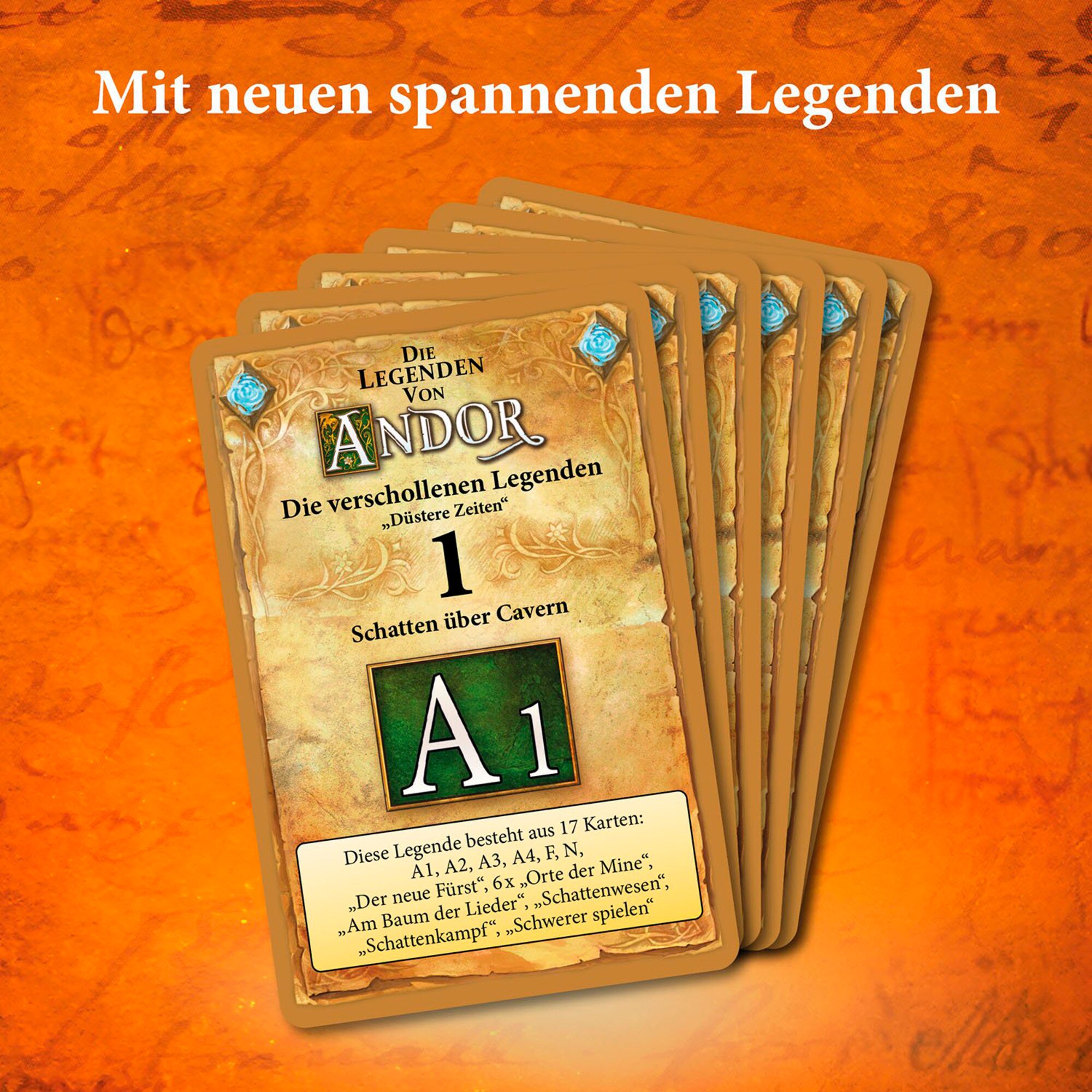 Kosmos Brettspiel Die Legenden von Andor - Die verschollenen Legenden 