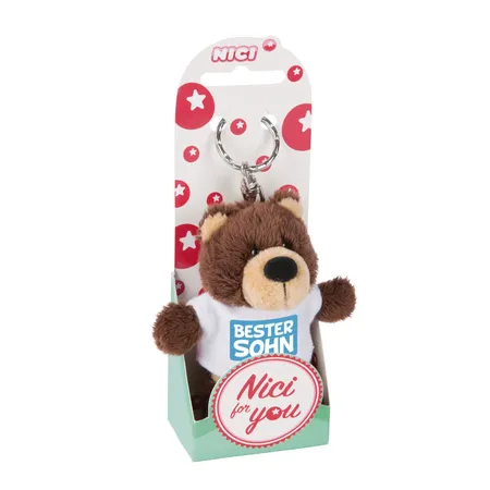 NICI Bär Bester Sohn 10cm Bb SA m. T-shirt