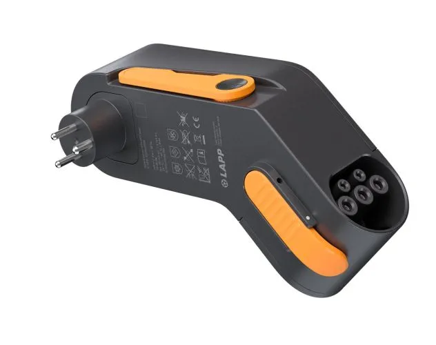 Lapp Mobility 1-faset bærbar elbiloplader Type 2 - 1,8 kW / 6 A - Type K-Stik