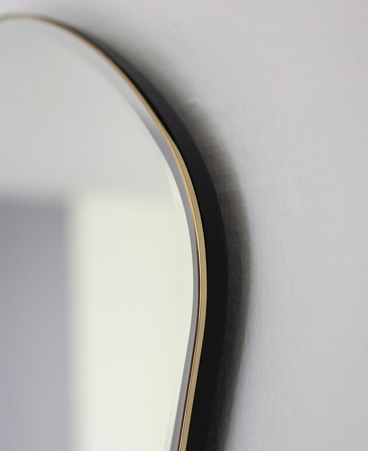 ferm LIVING Pond Mirror - Small - Brass Brass