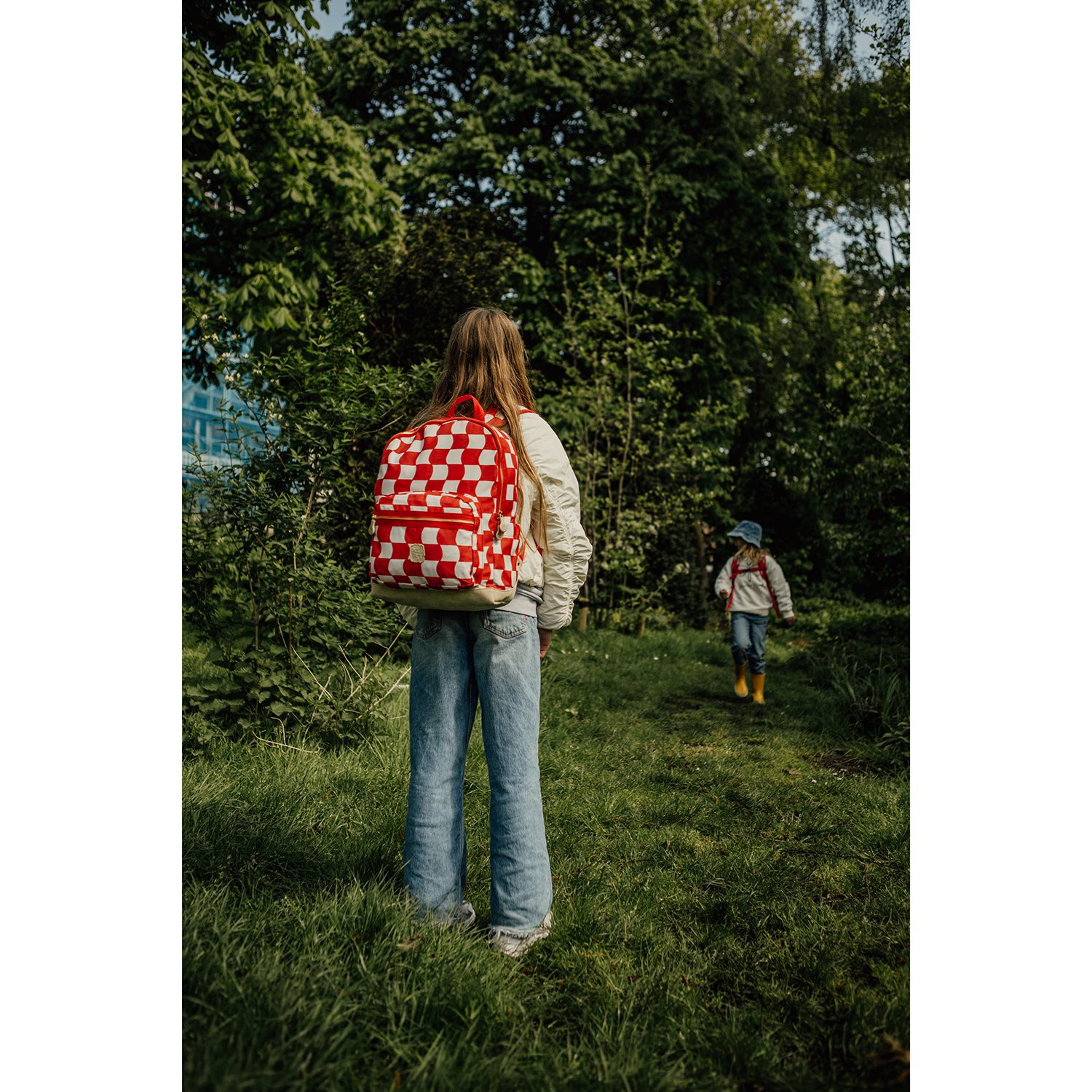 Pick & Pack Check it Out Backpack L red