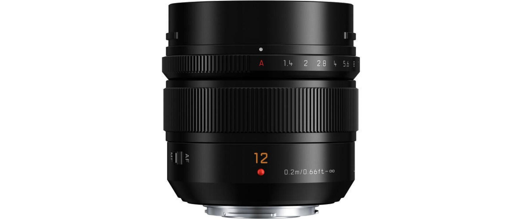 Festbrennweite 12mm F/1.4 – MFT<br>Weitwinkelobjektiv mit Festbrennweite