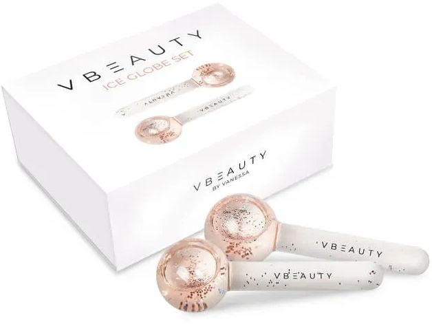 VBEAUTY Ice Globes Set Innovatives Massage-Tool aus hochwertigem Glas