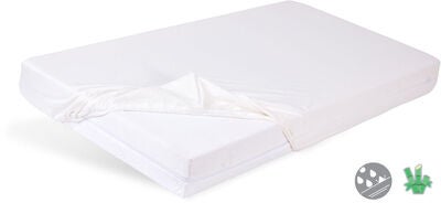 BabyMatex Hygienic Waterproof Bamboo Laken, Hvitt