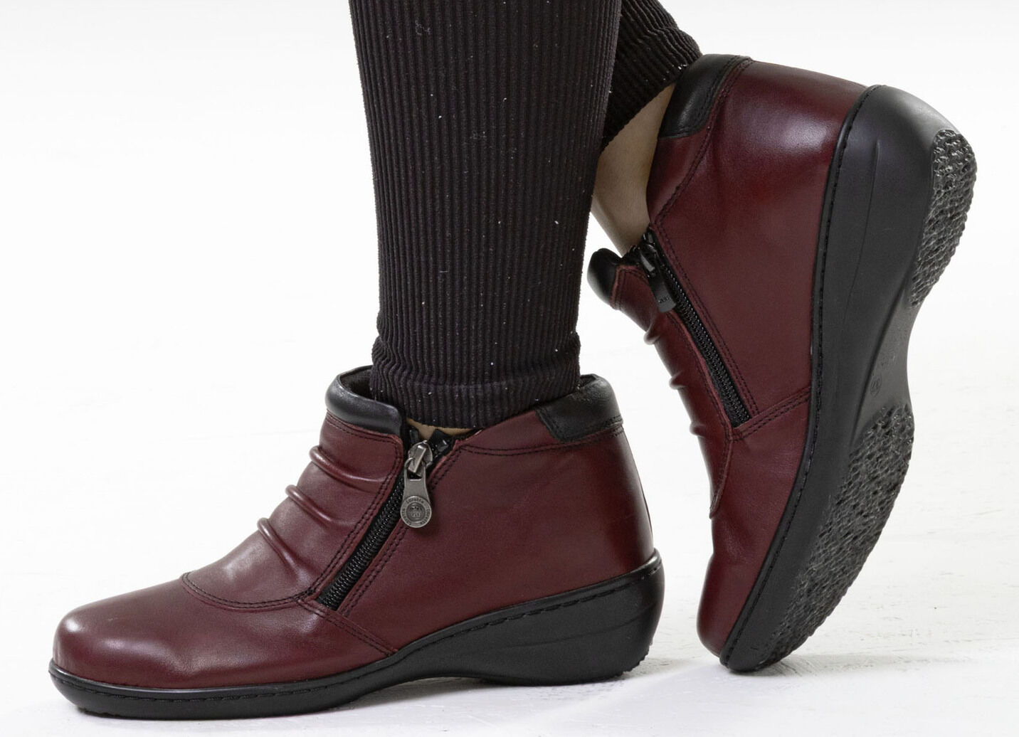 ELENA EDEN, bequeme Damen-Boots, Weite H, mit herausnehmbarem Fussbett