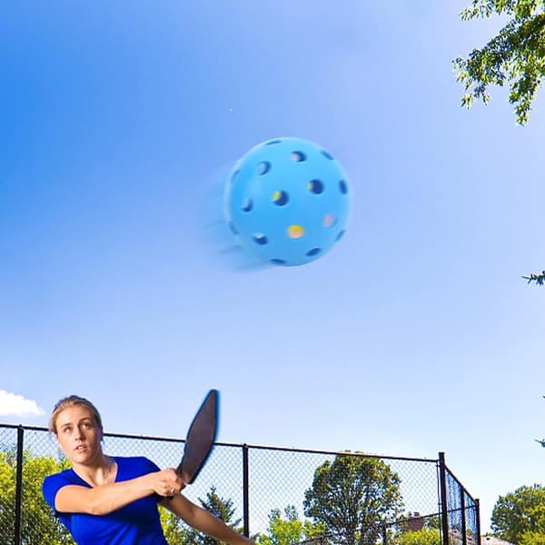 Premium Pickleball Sett med 2 Kesika Racketter og 4 Baller - Holdbar, Lett og Bærbar med Bæreveske for Hele Familien, Både Barn og Voksne