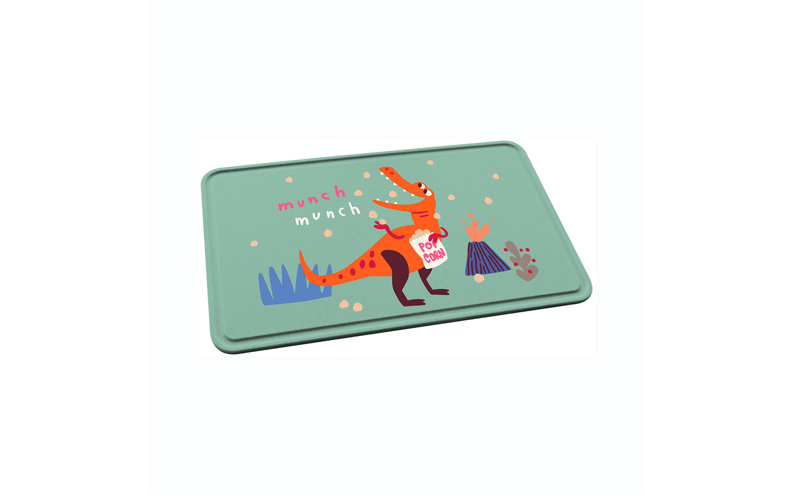 Koziol Connect Board Frühstücksbrettchen für Kinder organic red dreams