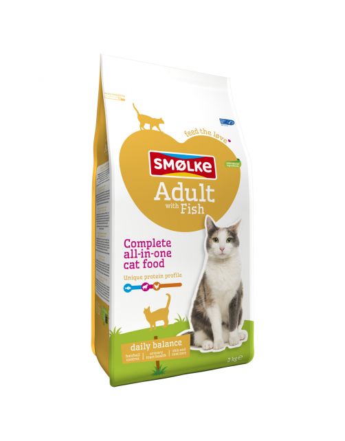 Smolke Cat Adult Vis&Kip&Lam - Kattenvoer