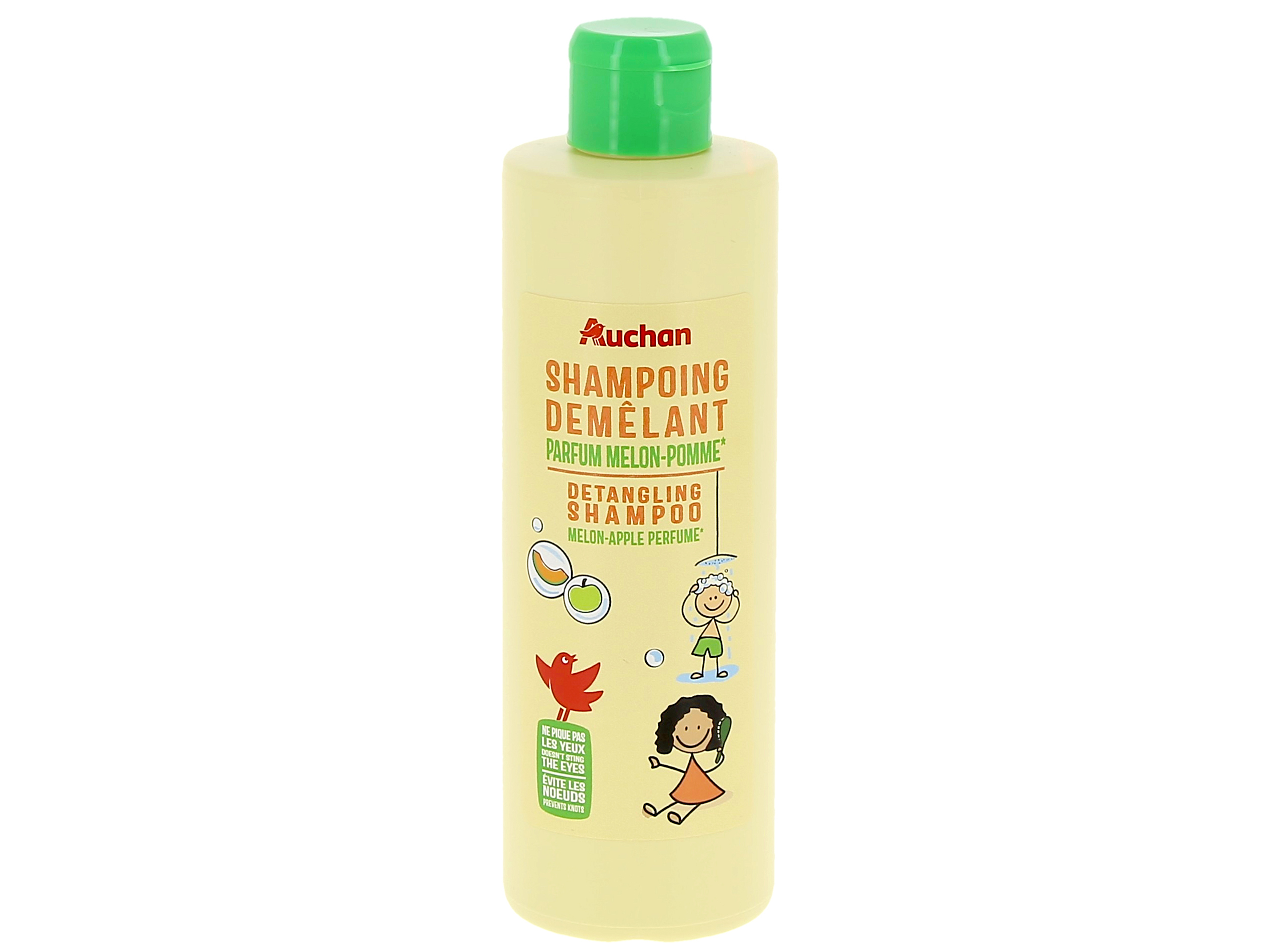 CHAMPÔ AUCHAN KIDS 2EM1 MELÃO E MAÇÃ 250ML
