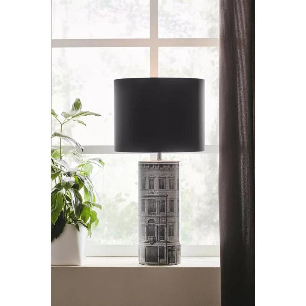 BORDLAMPE MARKSLÖJD ICHI GRÅ/SVART