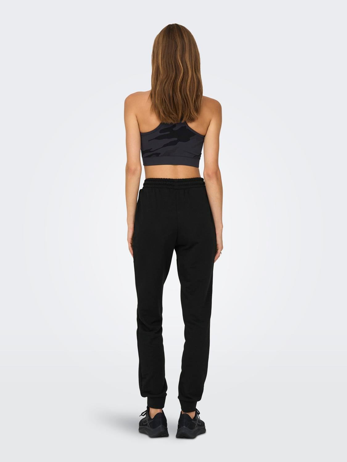 ONPMELINA Mittlere Taille Slim Fit Jogginghose Black
