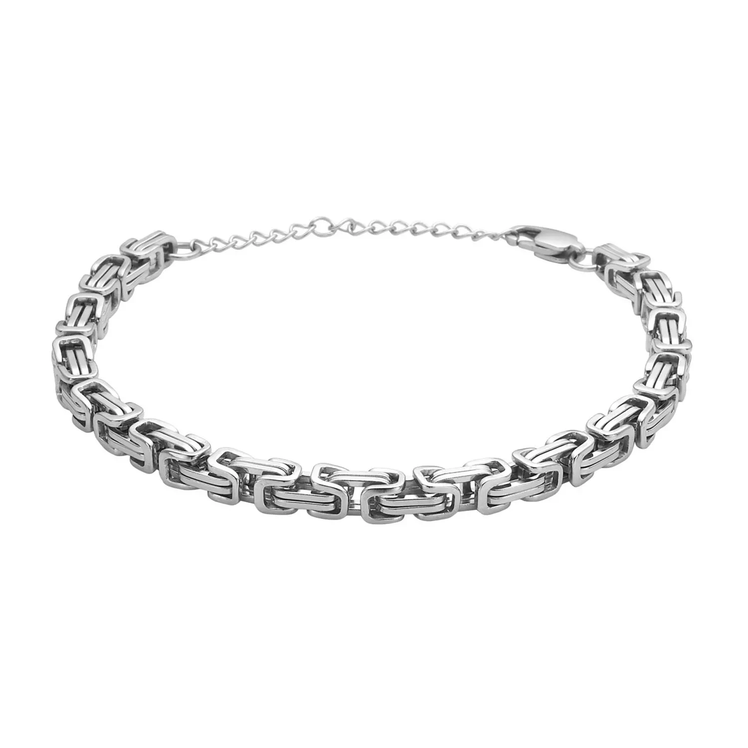 Captena Greek 3 mm Armbånd Rustfrit Stål DU20109