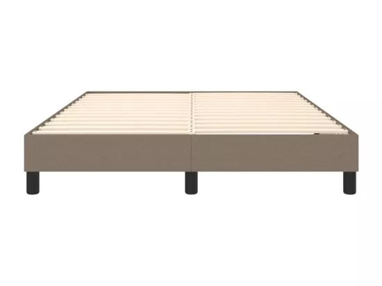 Sommier à lattes de lit Taupe 140x200 cm Tissu
