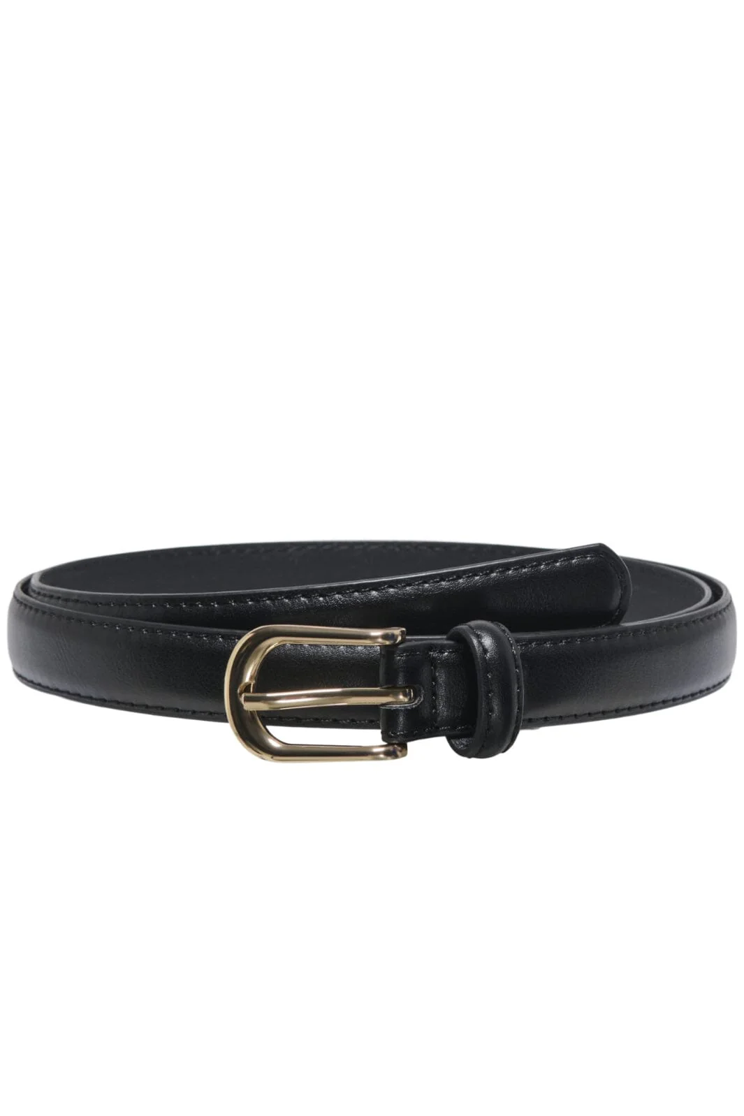 Only Onlgina Pu Jeans Belt Acc 15350959 4781227 black gold buckle