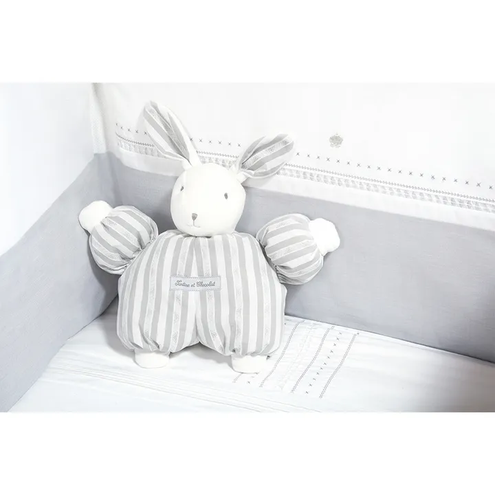 Tartine et Chocolat Peluche Augustin le lapin 1977 - 25 cm | Gris