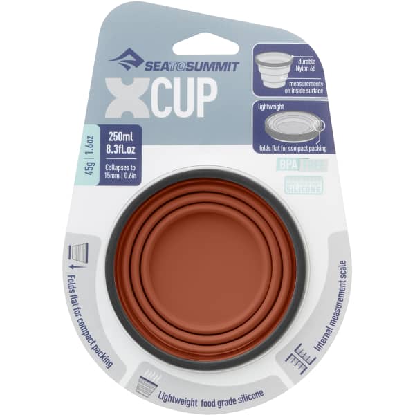 Vaisselle randonnée SEA TO SUMMIT X-CUP RUST