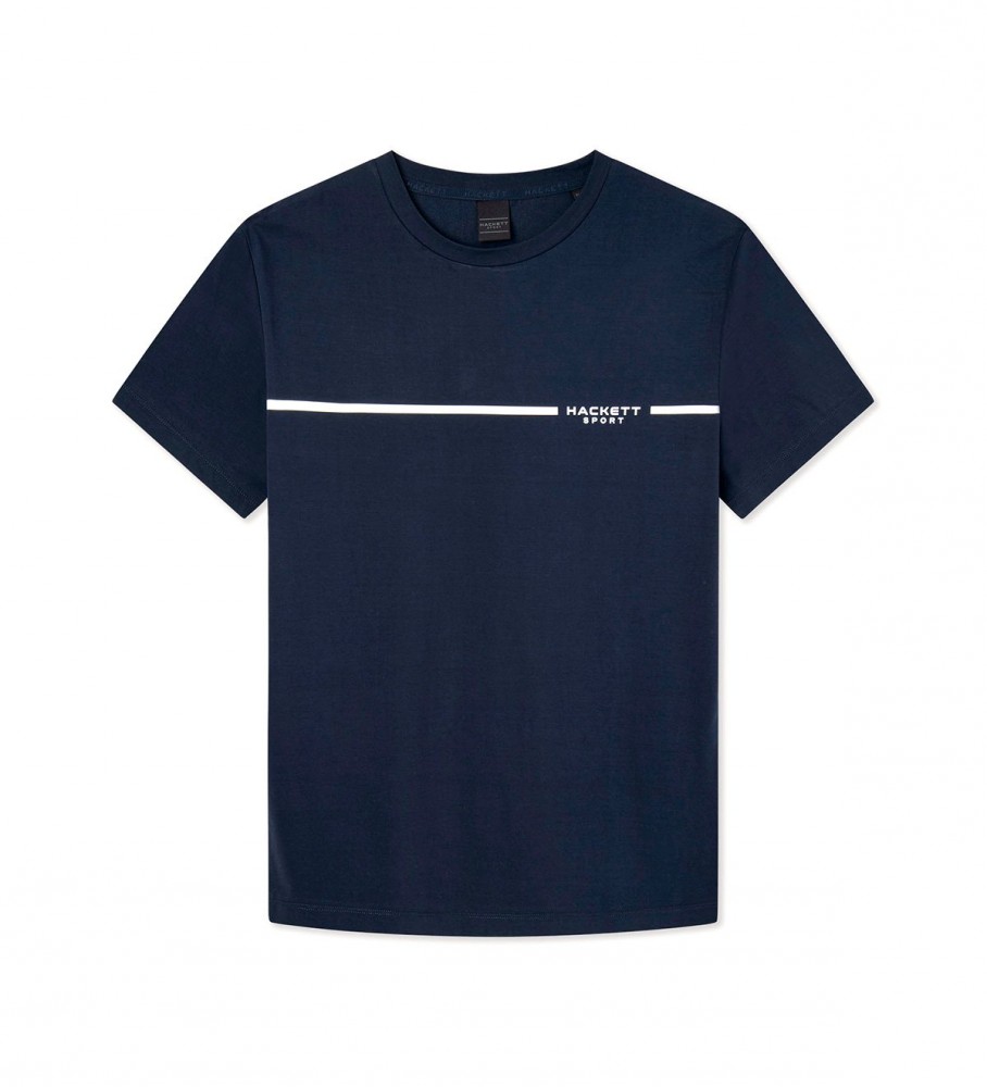 Camiseta azul marinho de viagem da Hackett HS