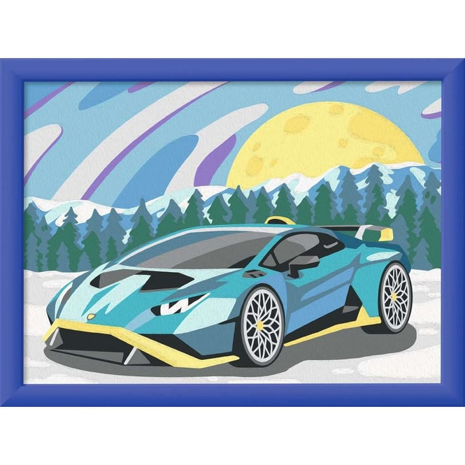 Malen nach Zahlen -  CREART® - Lamborghini