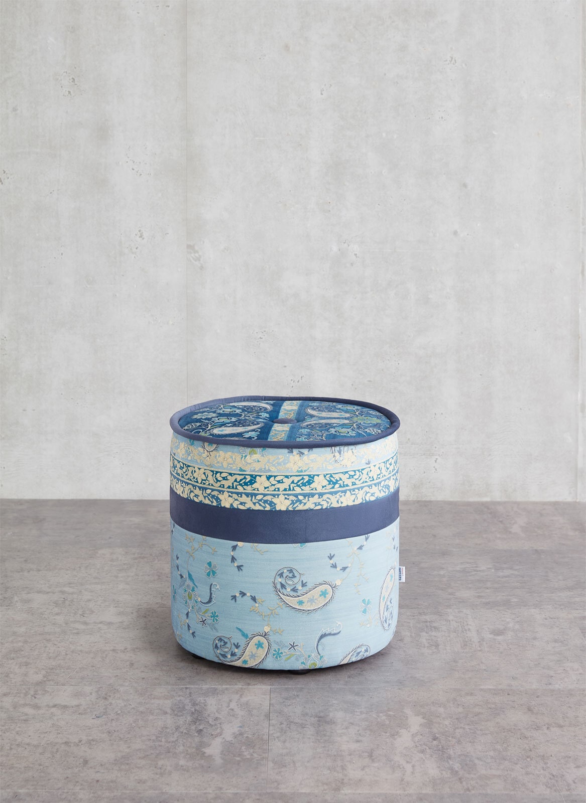 SCHRÖNO Hocker POUF TINETTO hellblau