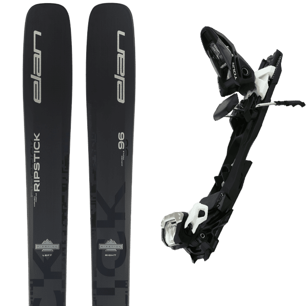 Pack ski de randonnée ELAN RIPSTICK 96 BLACK EDITION + Fix