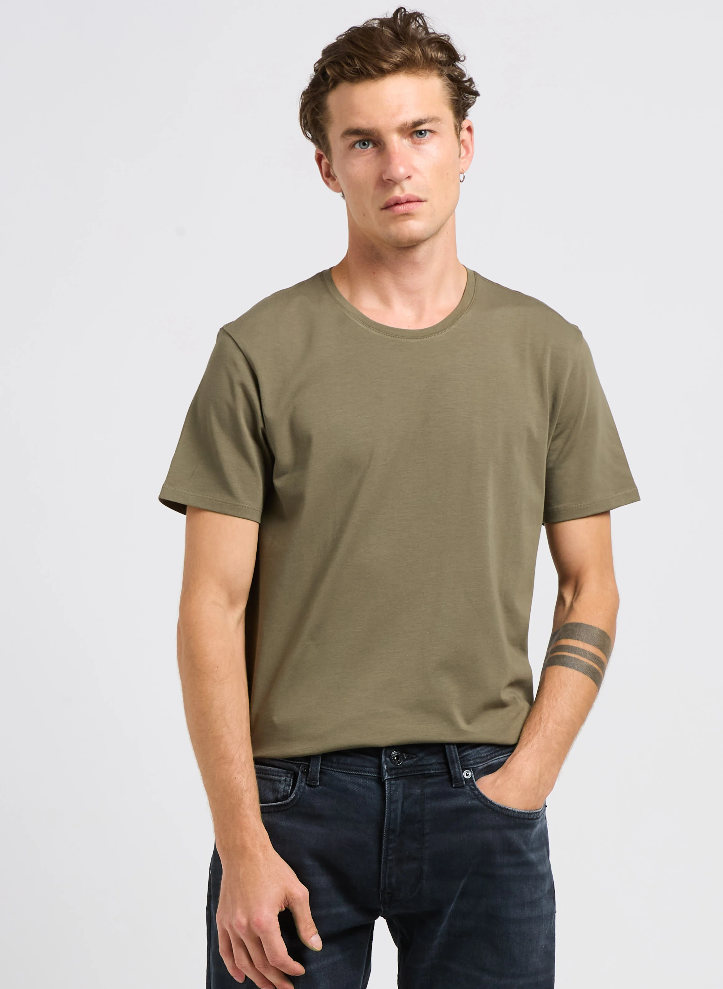 NEWPIMA - Tee-shirt manches courtes en coton bio mélangé | Vert
